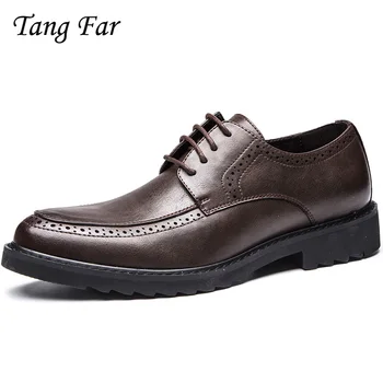 Men Groom Shoes Famous Luxury Brand Leather Prom Formal Office Classic Loafers Dress Flats Footwear Brogue Oxford Shoes Men
Men Groom Shoes Famous Luxury Brand Leather Prom Formal Office Classic Loafers Dress Flats Footwear Brogue Oxford Shoes Men