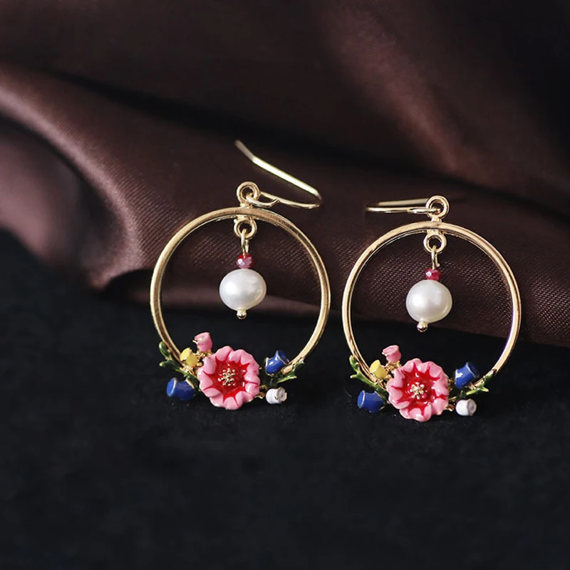 Handmade Original Design Natural Fresh Water Pearl Vintage Earrings For Women Boho Earrings Jewelry Bijoux Femme
Handmade Original Design Natural Fresh Water Pearl Vintage Earrings For Women Boho Earrings Jewelry Bijoux Femme