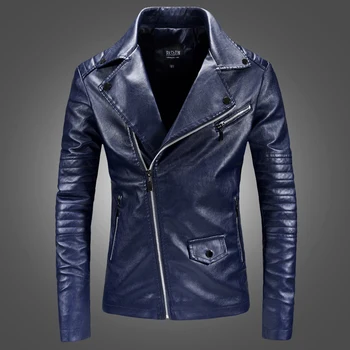 Vintage Motorcycle Leather Jacket Turn-Down Collar Men's PU Jackets Coats Winter Men's Leather Jacket Coat Men's Clothing
Vintage Motorcycle Leather Jacket Turn-Down Collar Men's PU Jackets Coats Winter Men's Leather Jacket Coat Men's Clothing