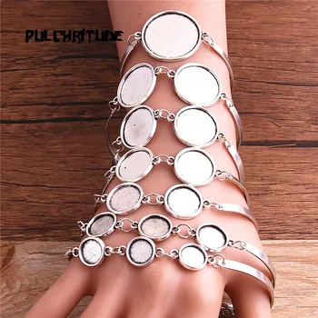 antique zinc alloy blank bracelet settings 10-25mm round cabochon bangle bezel trays diy jewelry base
antique zinc alloy blank bracelet settings 10-25mm round cabochon bangle bezel trays diy jewelry base
