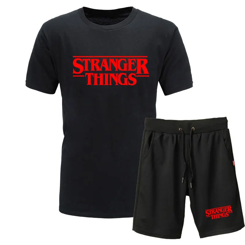 BAIJOE Stranger Things Inspired Top 2piece Unisex Mens Womans Tv Horror New T Shirts Letter Print Cotton Fashion Tees+Shorts
BAIJOE Stranger Things Inspired Top 2piece Unisex Mens Womans Tv Horror New T Shirts Letter Print Cotton Fashion Tees+Shorts
