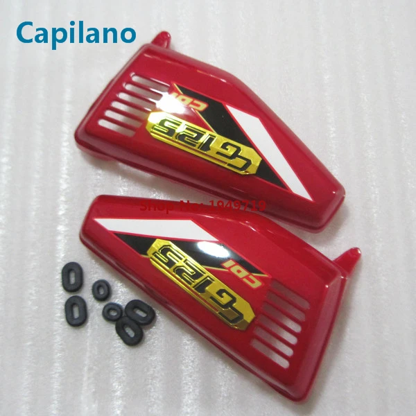 motorcycle CG125 fender edge fuel tank side cover panel with rubber seal for Honda 125cc CG 125 spare parts
motorcycle CG125 fender edge fuel tank side cover panel with rubber seal for Honda 125cc CG 125 spare parts