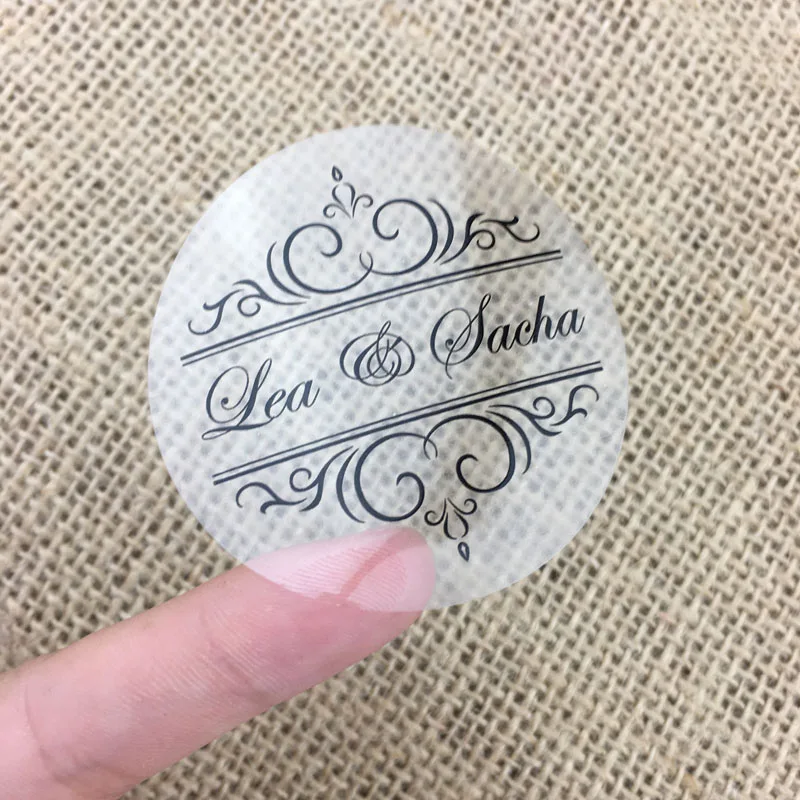 Custom 100 pcs Personalised Transpent Wedding Stickers baby shower Invitation Birthday Envelope Sticker Seals Free design
Custom 100 pcs Personalised Transpent Wedding Stickers baby shower Invitation Birthday Envelope Sticker Seals Free design