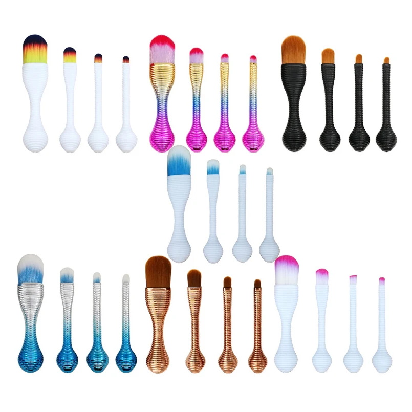 Professional Makeup Tool 4pcs/set Make Up Brushes for Foundation Eyeshadow Lip Brushes Beauty Cosmetics Soft Hair Makeup Brush
Professional Makeup Tool 4pcs/set Make Up Brushes for Foundation Eyeshadow Lip Brushes Beauty Cosmetics Soft Hair Makeup Brush