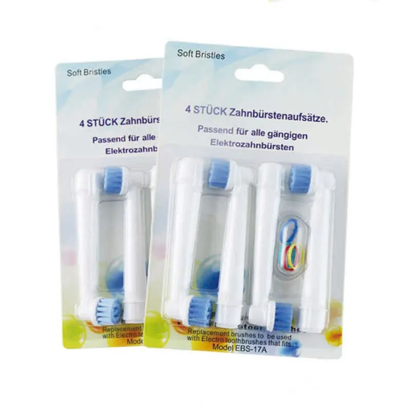16pcs Sensitive Clean electric toothbrush brush heads brush heads oral care (4pack=16pcs) For Oral B toothbrush EBS17-4
16pcs Sensitive Clean electric toothbrush brush heads brush heads oral care (4pack=16pcs) For Oral B toothbrush EBS17-4