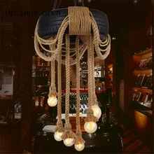 Creative personality retro industrial hemp tire chandelier Bar Cafe Restaurant loft clothing store lighting lamps Postage free
Creative personality retro industrial hemp tire chandelier Bar Cafe Restaurant loft clothing store lighting lamps Postage free