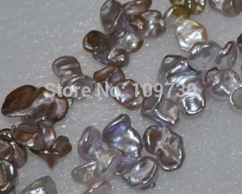 Jewelr 003676 Natural Rare purple AA+++14*19mm luster baroque Reborn Keshi pearl necklace
Jewelr 003676 Natural Rare purple AA+++14*19mm luster baroque Reborn Keshi pearl necklace