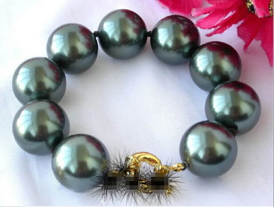 fashion natural seawater pearl shells 20 MM black pearl Bracelets 7.5"@^Noble style Natural Fine jewe SHIPPING new >>free shippi
fashion natural seawater pearl shells 20 MM black pearl Bracelets 7.5"@^Noble style Natural Fine jewe SHIPPING new >>free shippi