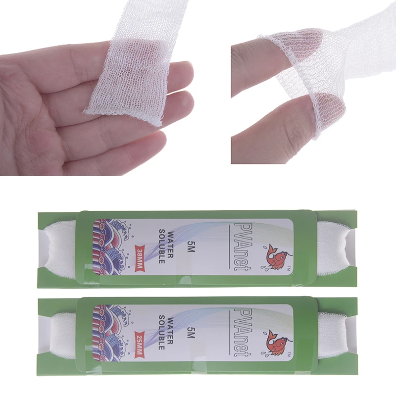5M PVA Soluble Narrow Fishing Network Refill Stocking Bait Bag Protect Fish Net 2.5/3.8cm
5M PVA Soluble Narrow Fishing Network Refill Stocking Bait Bag Protect Fish Net 2.5/3.8cm