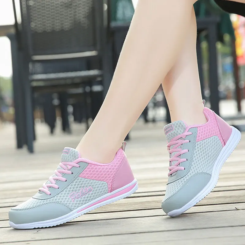 Women sneakers 2019 new lace-up light outdoor casual female shoes woman breathable mesh women sheos tenis feminino ladies shoes
Women sneakers 2019 new lace-up light outdoor casual female shoes woman breathable mesh women sheos tenis feminino ladies shoes