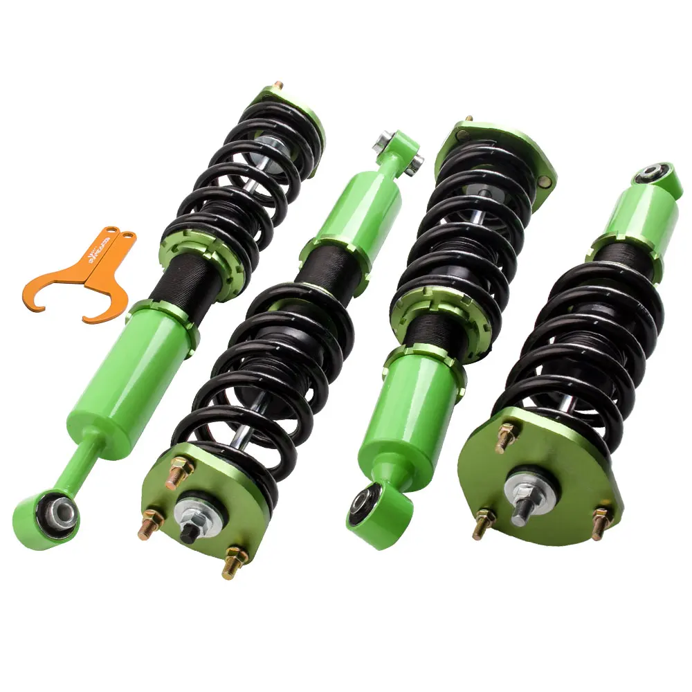 Full Coilover Suspension Kit for Lexus IS300 2001-2005 XE10 IS200 Shock Absorber Struts
Full Coilover Suspension Kit for Lexus IS300 2001-2005 XE10 IS200 Shock Absorber Struts
