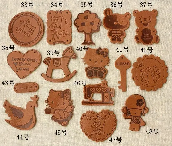 free fee 16pcs Handmade Patchwork Sewing Real Leather Label, Leather Label Sew-on Fabric ,Bag DIY Decoration
free fee 16pcs Handmade Patchwork Sewing Real Leather Label, Leather Label Sew-on Fabric ,Bag DIY Decoration
