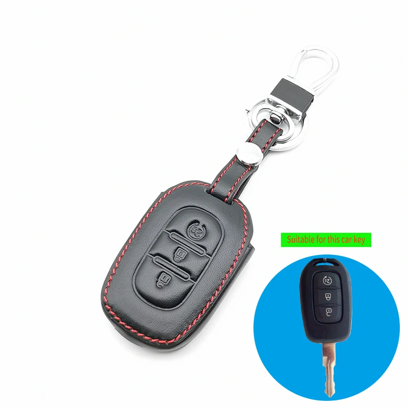 Leather Case Cover Fob Key For Renault Duster Logan Sandero Captur Clio Laguna Scen 2015 2016 2017 3 Buttons Remote
Leather Case Cover Fob Key For Renault Duster Logan Sandero Captur Clio Laguna Scen 2015 2016 2017 3 Buttons Remote