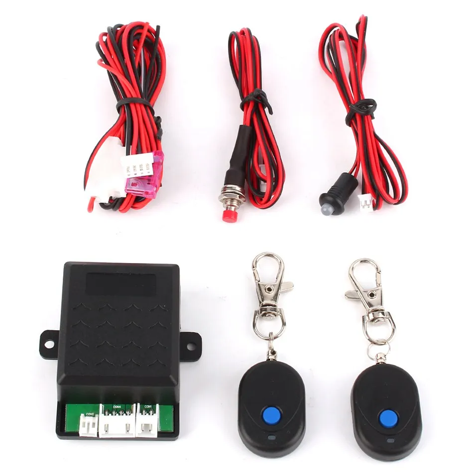VGEBY Universal 12V Auto Car Alarm Immobilizer Anti Theft System + 2 Remote Controller High Security
VGEBY Universal 12V Auto Car Alarm Immobilizer Anti Theft System + 2 Remote Controller High Security