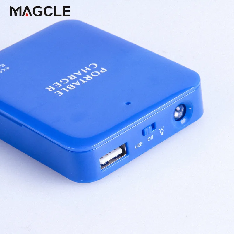 Universal Portable LED Flashlight 4x AA Battery USB Power Bank Charger Case Box Battery Charger DIY Kit For Smart Phone Universal Portable LED Flashlight 4x AA Battery USB Power Bank Charger Case Box Battery Charger DIY Kit For Smart Phone