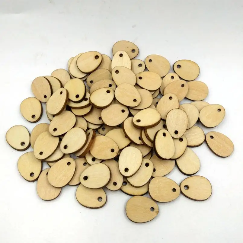 Decoration 100Pcs Wooden Easter Eggs Wood Craft For Easter Decorations Tag Drop Shipping 2018f24
Decoration 100Pcs Wooden Easter Eggs Wood Craft For Easter Decorations Tag Drop Shipping 2018f24