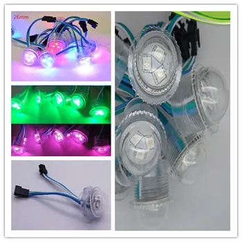 50pcs/lot WS2801 IC LED Lighting Pixel 26MM RGB 3pcs SMD5050 Waterproof IP68 LED Pixel Module LED Pixel Point Light
50pcs/lot WS2801 IC LED Lighting Pixel 26MM RGB 3pcs SMD5050 Waterproof IP68 LED Pixel Module LED Pixel Point Light