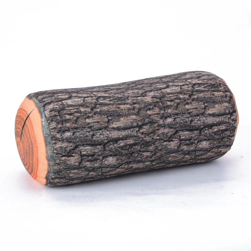 Image Tree Stump Wood Pillow Comfortable Sofa   Car Cushion Home Decorate Super Creative! H1