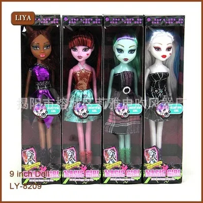 High Quality Plastic Cartoon Doll Fasion Monster Dolls Lifelike Draculaura/Clawdeen Wolf/Frankie Stein Moveable Toy Girls Gift
High Quality Plastic Cartoon Doll Fasion Monster Dolls Lifelike Draculaura/Clawdeen Wolf/Frankie Stein Moveable Toy Girls Gift