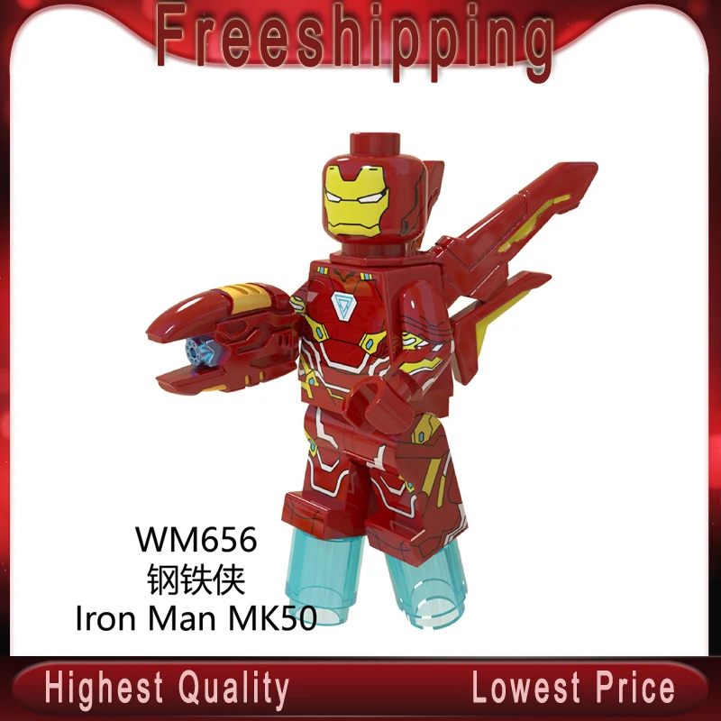 Captain Marvel Avengers 4 Super Heroes Iron Man MK50 America Black Widow Building Blocks Toys Child Gift wm656
Captain Marvel Avengers 4 Super Heroes Iron Man MK50 America Black Widow Building Blocks Toys Child Gift wm656