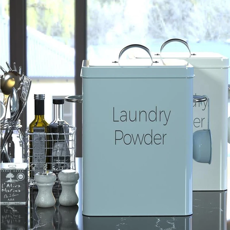 Beautiful Powder Coating Metal Zinc Laundry Covered Washing Powder Bucket Powder Storage Box Powdered Rice Barrel With Scoop
Beautiful Powder Coating Metal Zinc Laundry Covered Washing Powder Bucket Powder Storage Box Powdered Rice Barrel With Scoop
