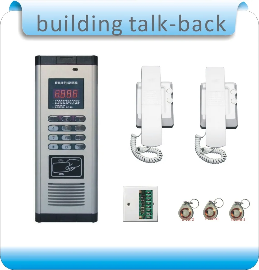 Free shipping DIY RFID building intercom system extension/non visual doorbell indoor machine/building door switch
Free shipping DIY RFID building intercom system extension/non visual doorbell indoor machine/building door switch