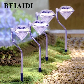 BEIAIDI 4PCS Diamond Shaped Solar Garden Stake Light Stainless Steel Solar Lawn Light Pathway Fence Yard Garden Spike Spotlight
BEIAIDI 4PCS Diamond Shaped Solar Garden Stake Light Stainless Steel Solar Lawn Light Pathway Fence Yard Garden Spike Spotlight