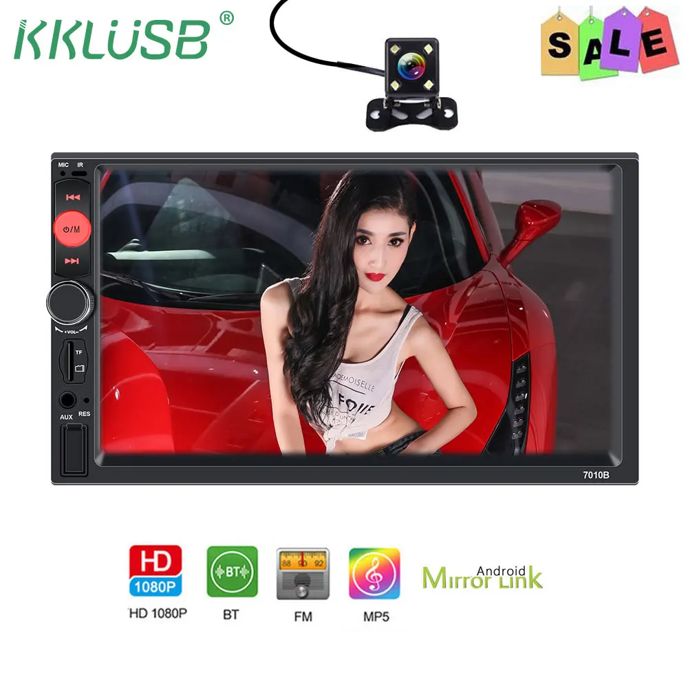 autoradio 2 din General Car Models 7'' Touch Screen Bluetooth car radio player car audio aux Rear View Camera mirror link 7010b
autoradio 2 din General Car Models 7'' Touch Screen Bluetooth car radio player car audio aux Rear View Camera mirror link 7010b