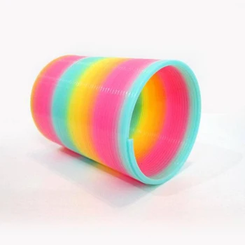 10pcs/set Kids Magic Plastic Smile Rainbow Spring Colorful Children Circle Coil Elastic Ring for Christmas Birthday Gifts
10pcs/set Kids Magic Plastic Smile Rainbow Spring Colorful Children Circle Coil Elastic Ring for Christmas Birthday Gifts