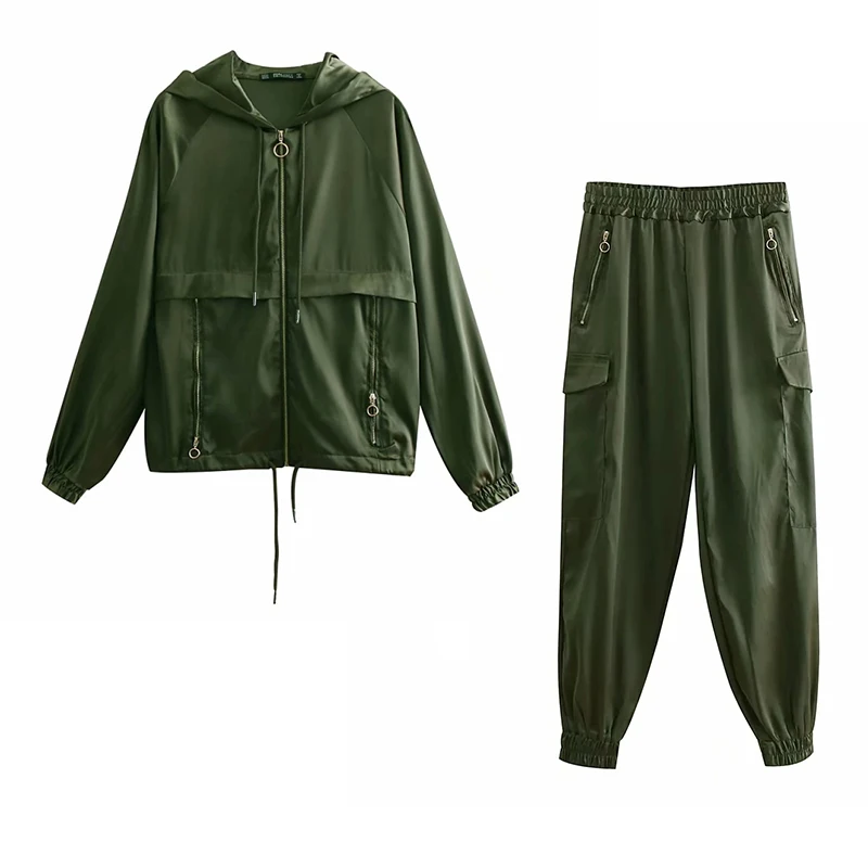 Green Women Joggers Tow Piece Set 2019 Fashion Ladies Stain Hoodies Set Spring-Autumn Oversize Girls Jackets Sweatshirts Set Top
Green Women Joggers Tow Piece Set 2019 Fashion Ladies Stain Hoodies Set Spring-Autumn Oversize Girls Jackets Sweatshirts Set Top
