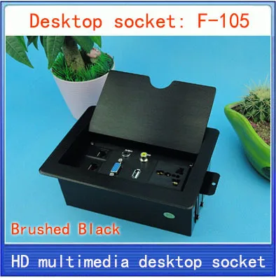 Desktop socket / hidden/ multimedia information outlet box /video Audio network RJ45 USB VGA interface desktop socket F-105
Desktop socket / hidden/ multimedia information outlet box /video Audio network RJ45 USB VGA interface desktop socket F-105