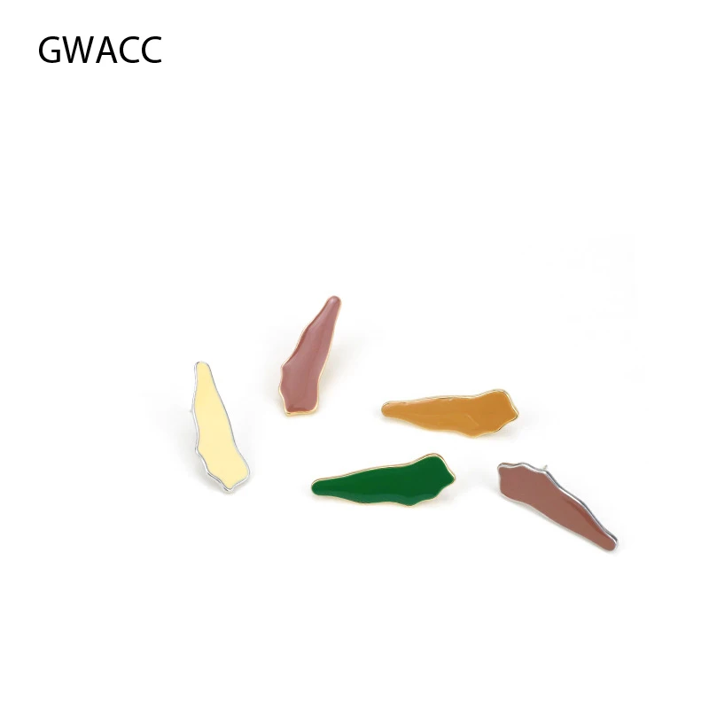 GWACC New Colorful Asymmetry Oil Drop Earrings Geometric Gold Matte Twisted Metal Long Drop Earrings for Women Wedding Jewelry
GWACC New Colorful Asymmetry Oil Drop Earrings Geometric Gold Matte Twisted Metal Long Drop Earrings for Women Wedding Jewelry