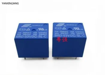 50PCS/lot Relays SRD-03VDC-SL-C SRD-05VDC-SL-C SRD-06VDC-SL-C SRD-09VDC-SL-C 3V 5V 6V 9V 10A 250VAC 5PIN T73
50PCS/lot Relays SRD-03VDC-SL-C SRD-05VDC-SL-C SRD-06VDC-SL-C SRD-09VDC-SL-C 3V 5V 6V 9V 10A 250VAC 5PIN T73