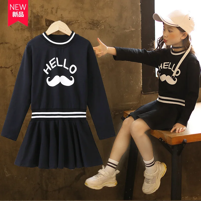 new Kids Girls hello Bearded Print Casual Clothes Round Neck Long sleeve Dress 2019 Children Christmas One Piece for children
new Kids Girls hello Bearded Print Casual Clothes Round Neck Long sleeve Dress 2019 Children Christmas One Piece for children