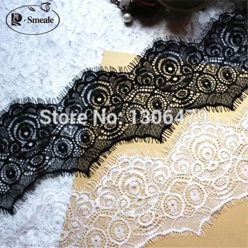 (9M/lot )Black-and-white Eyelash Laciness 9cm Handmade Diy Clothing Accessories Lace Trim RS493
(9M/lot )Black-and-white Eyelash Laciness 9cm Handmade Diy Clothing Accessories Lace Trim RS493