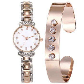 FUNIQUE Watches Women Bracelet Crystal Gold Color Watch Bangles Set Wristwatch Luxury Jewelry Gift Quartz Watch Drop Shipping
FUNIQUE Watches Women Bracelet Crystal Gold Color Watch Bangles Set Wristwatch Luxury Jewelry Gift Quartz Watch Drop Shipping