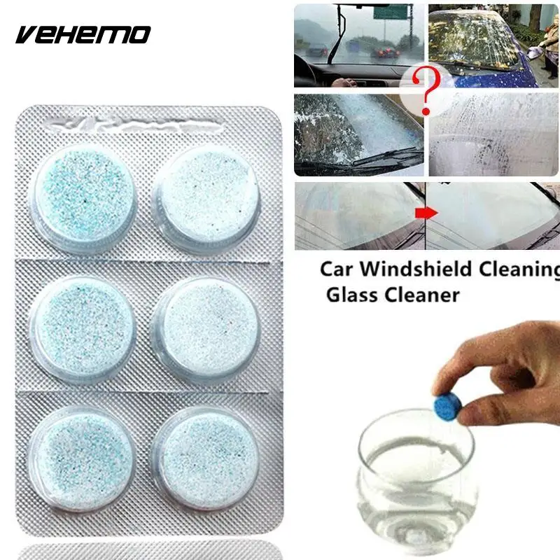 6pcs Auto Car Windshield Glass Washer Window Cleaner Safe Compact Effervescent Tablets Detergent Fine Concentrated Solid Tab
6pcs Auto Car Windshield Glass Washer Window Cleaner Safe Compact Effervescent Tablets Detergent Fine Concentrated Solid Tab