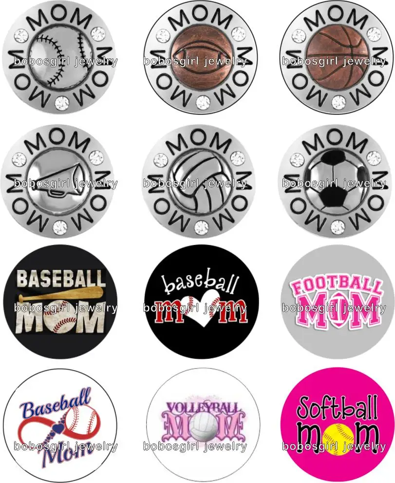 Football Baseball MOM Softball Soccer Volleyball Mom glass snap button Jewelry photo Round cabochon flat back Gl212
Football Baseball MOM Softball Soccer Volleyball Mom glass snap button Jewelry photo Round cabochon flat back Gl212