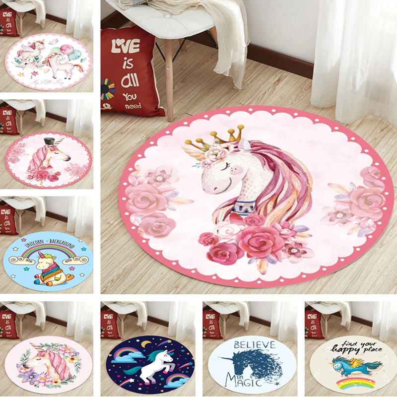 Baby Unicorn Rugs Pink Carpets For Kids Home soft Living Room Round Bedroom Parlor Hallway kitchen Door Floor Bath Mats 
Baby Unicorn Rugs Pink Carpets For Kids Home soft Living Room Round Bedroom Parlor Hallway kitchen Door Floor Bath Mats