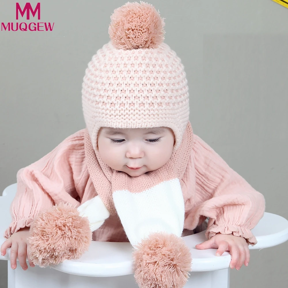 2017 MUQGEW Cute Winter Baby Kids Girls Boys Warm Woolen Coif Hood Scarf Caps Hats Set For Baby
2017 MUQGEW Cute Winter Baby Kids Girls Boys Warm Woolen Coif Hood Scarf Caps Hats Set For Baby
