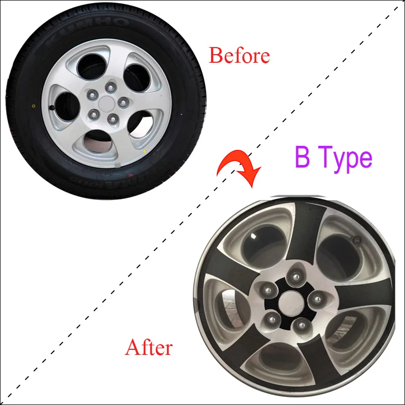 SUNFADA 16" RimPrints Wheel Hub Rim Carbon Fiber Decal Stickers For MITSUBISHI PAJERO IO 1998-2007 Car Styling (For 4 Wheels)
SUNFADA 16" RimPrints Wheel Hub Rim Carbon Fiber Decal Stickers For MITSUBISHI PAJERO IO 1998-2007 Car Styling (For 4 Wheels)