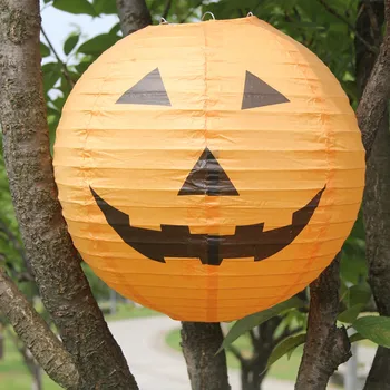Halloween party Jack-O-Lantern light paper lanterns hanging Lantern halloween decorations
Halloween party Jack-O-Lantern light paper lanterns hanging Lantern halloween decorations