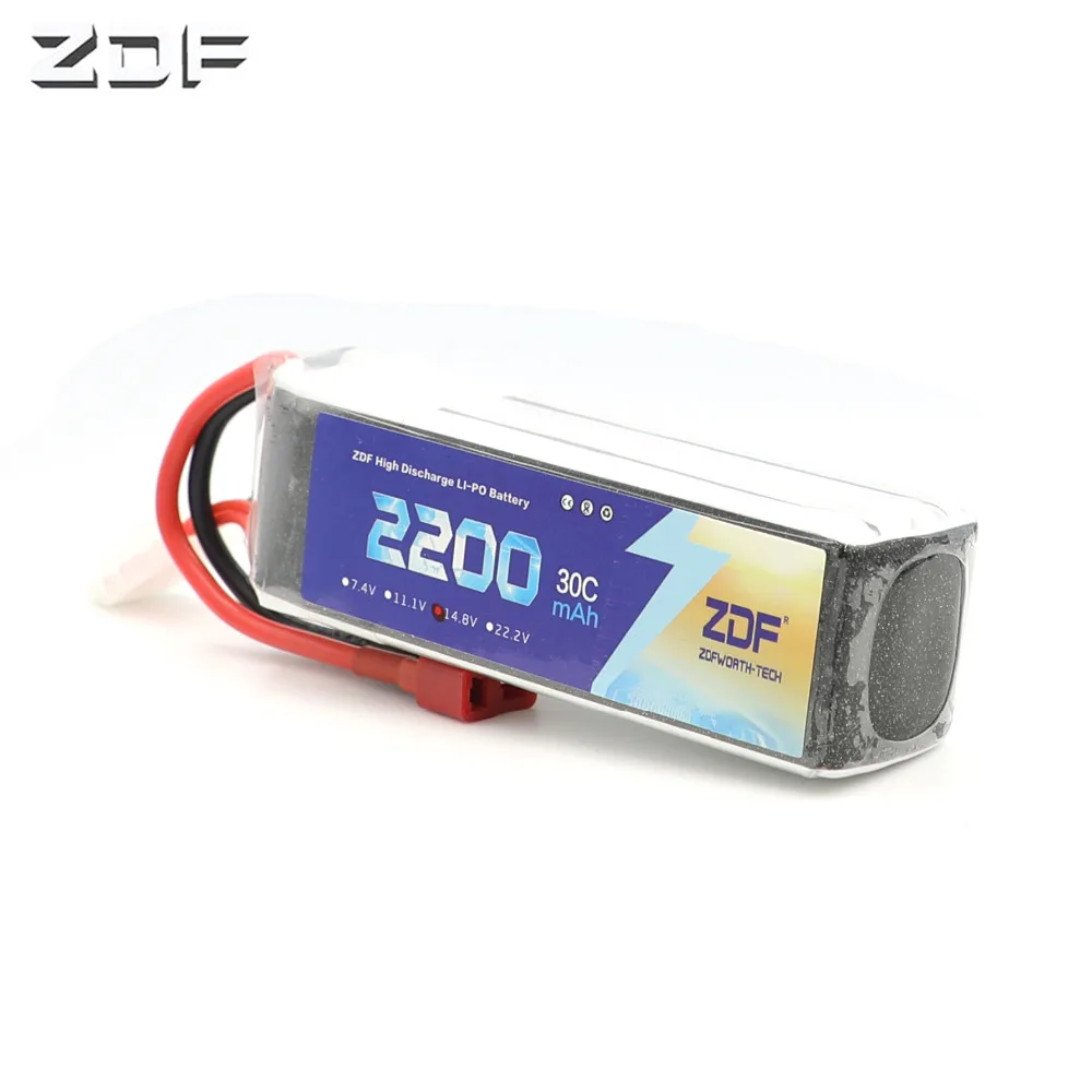 ZDF 4S RC Lipo Battery Akku 14.8V 2200mah 30C Max 60C for RC Helicopter Airplane Car Quadcopter Boat Drone
ZDF 4S RC Lipo Battery Akku 14.8V 2200mah 30C Max 60C for RC Helicopter Airplane Car Quadcopter Boat Drone
