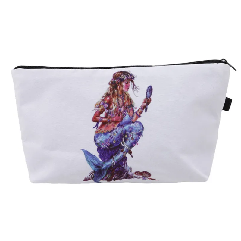 3D Mermaid Printing Cosmetic Bags Cute Mermaid Tail Organizer Women Makeup Necessaries for Travel Female Makeup Bags
3D Mermaid Printing Cosmetic Bags Cute Mermaid Tail Organizer Women Makeup Necessaries for Travel Female Makeup Bags