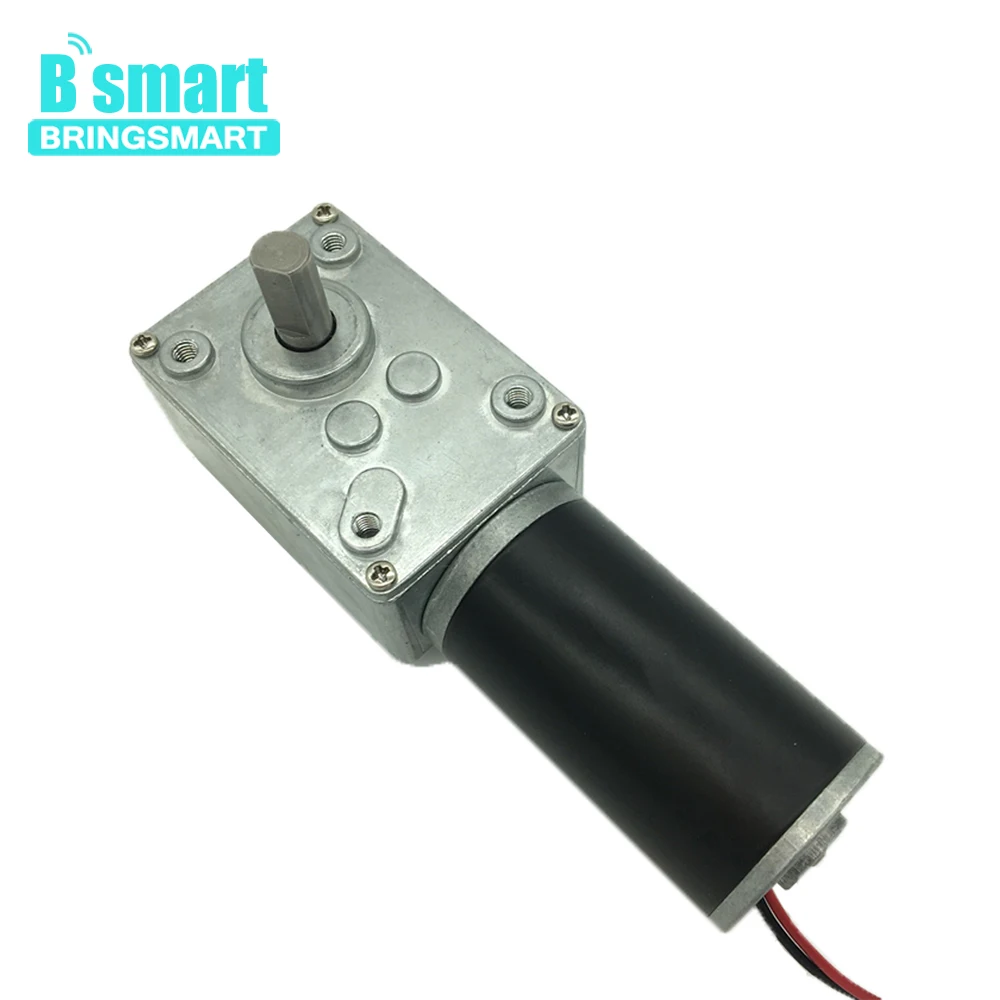 Bringsmart DC Volt Worm Geared Motor 12V 24V Reducer Motor Reversed Self-lock for DIY Robot Rotating Table Door Lock Combination
Bringsmart DC Volt Worm Geared Motor 12V 24V Reducer Motor Reversed Self-lock for DIY Robot Rotating Table Door Lock Combination
