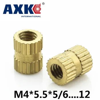 Axk 50pcs Copper Inserts / Embedded Copper Pieces / Cylinder Knurled Nuts M4*5.5*5/6....12 Gb809
Axk 50pcs Copper Inserts / Embedded Copper Pieces / Cylinder Knurled Nuts M4*5.5*5/6....12 Gb809