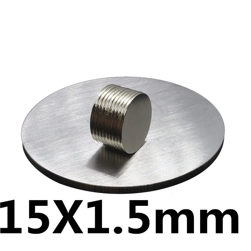 20Pcs 15x1.5 Neodymium Magnet Permanent N35 NdFeB Super Strong Powerful Small Round Magnetic Magnets Disc 15mm x 1.5mm
20Pcs 15x1.5 Neodymium Magnet Permanent N35 NdFeB Super Strong Powerful Small Round Magnetic Magnets Disc 15mm x 1.5mm