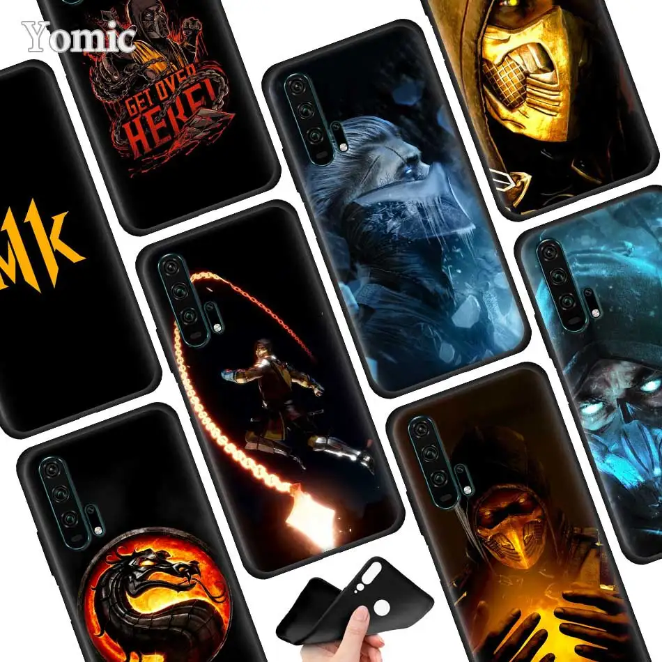 Mortal Kombat Silicone Phone Case for Huawei Honor 20 Pro 20 10 Lite 8X 8C 8A 8S V20 20i Play Enjoy 9S 9E Cover
Mortal Kombat Silicone Phone Case for Huawei Honor 20 Pro 20 10 Lite 8X 8C 8A 8S V20 20i Play Enjoy 9S 9E Cover