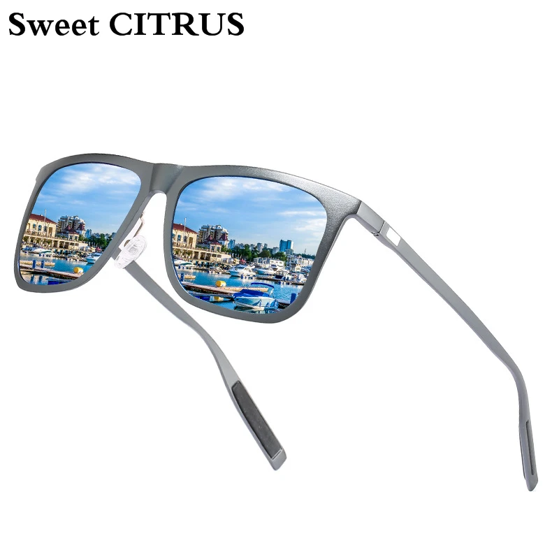 Sweet CITRUS Aluminum Magnesium Square Men Women HD Polarized Mirror UV400 Sun Glasses Ultralight Eyewear For Male oculos de sol
Sweet CITRUS Aluminum Magnesium Square Men Women HD Polarized Mirror UV400 Sun Glasses Ultralight Eyewear For Male oculos de sol