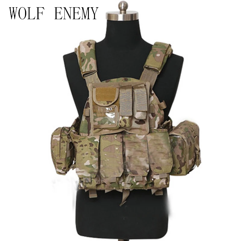 1000D Nylon US Navy Seals Molle LBT 6094 Vest Tactical Military Hunting Paintball CS Wargame Protective Vest w/Pouches
1000D Nylon US Navy Seals Molle LBT 6094 Vest Tactical Military Hunting Paintball CS Wargame Protective Vest w/Pouches